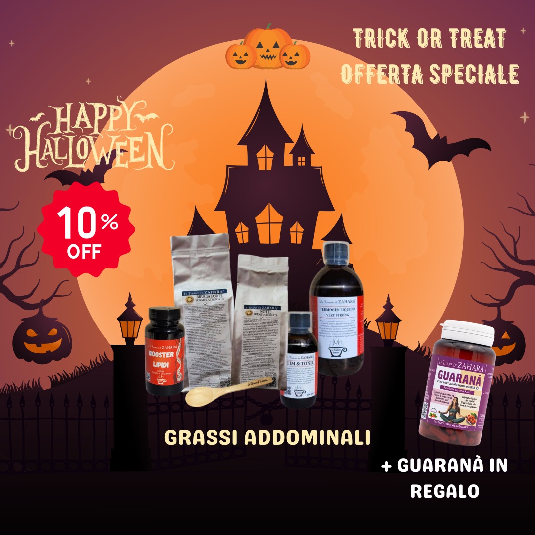 Offerta speciale Halloween Grassi Addominali Formula Erbe